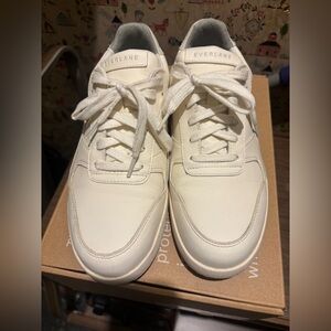Everlane leather white sneakers